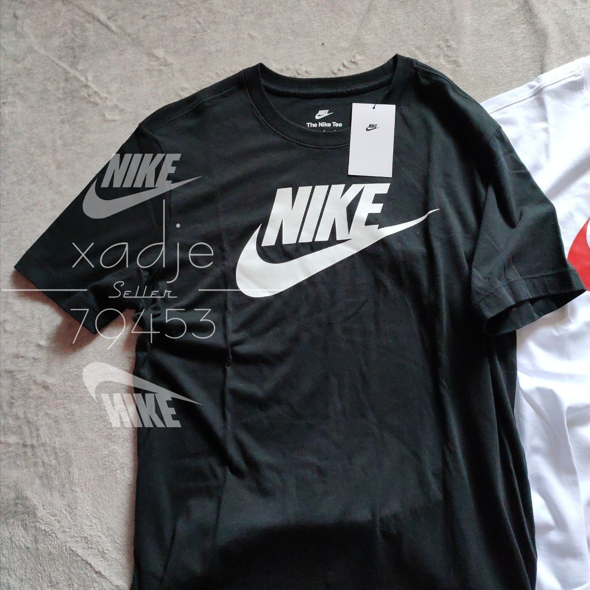 新品 正規品 NIKE ナイキ NSW 半袖 Tシャツ 2枚セット 黒 ブラック 白