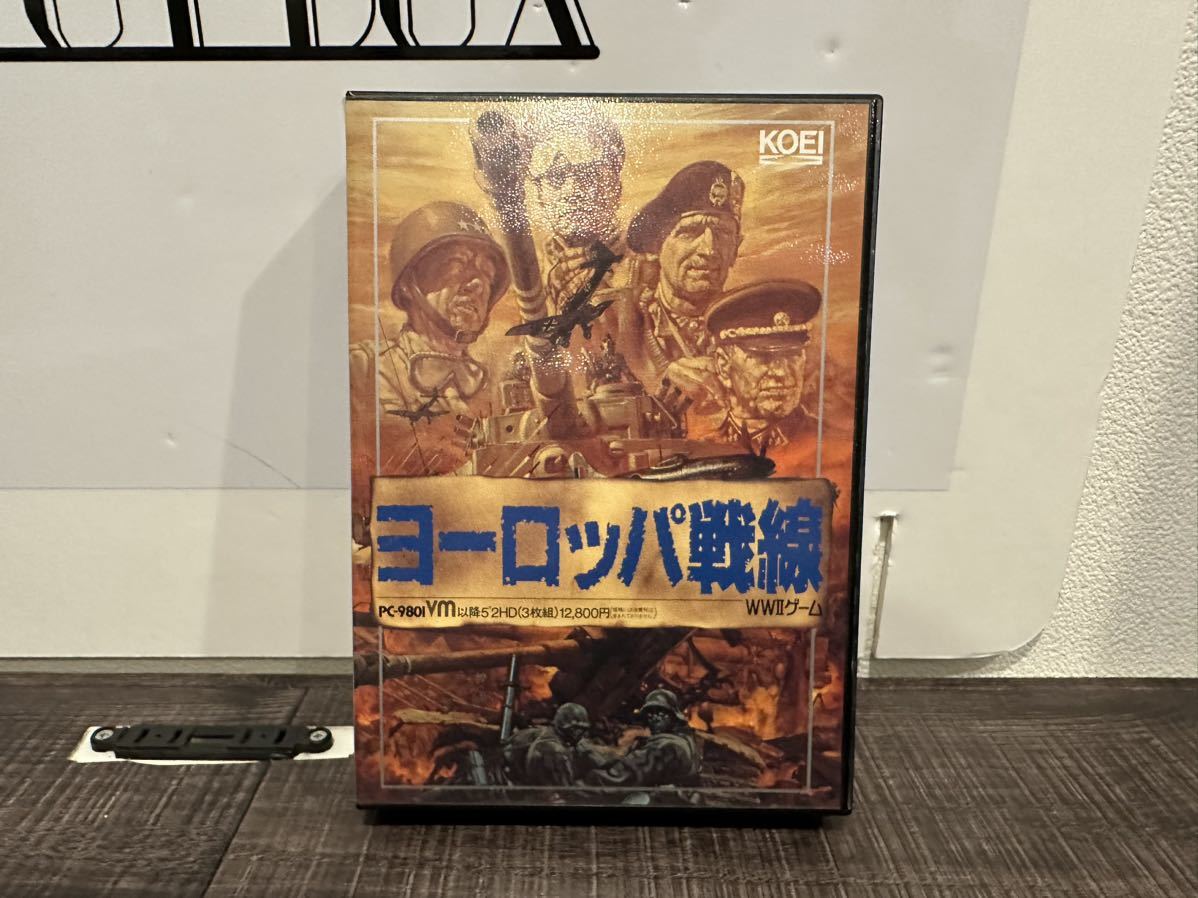 中古】パソコンソフト ヨーロッパ戦線 WWIIゲーム 株式会社光栄 KOEI