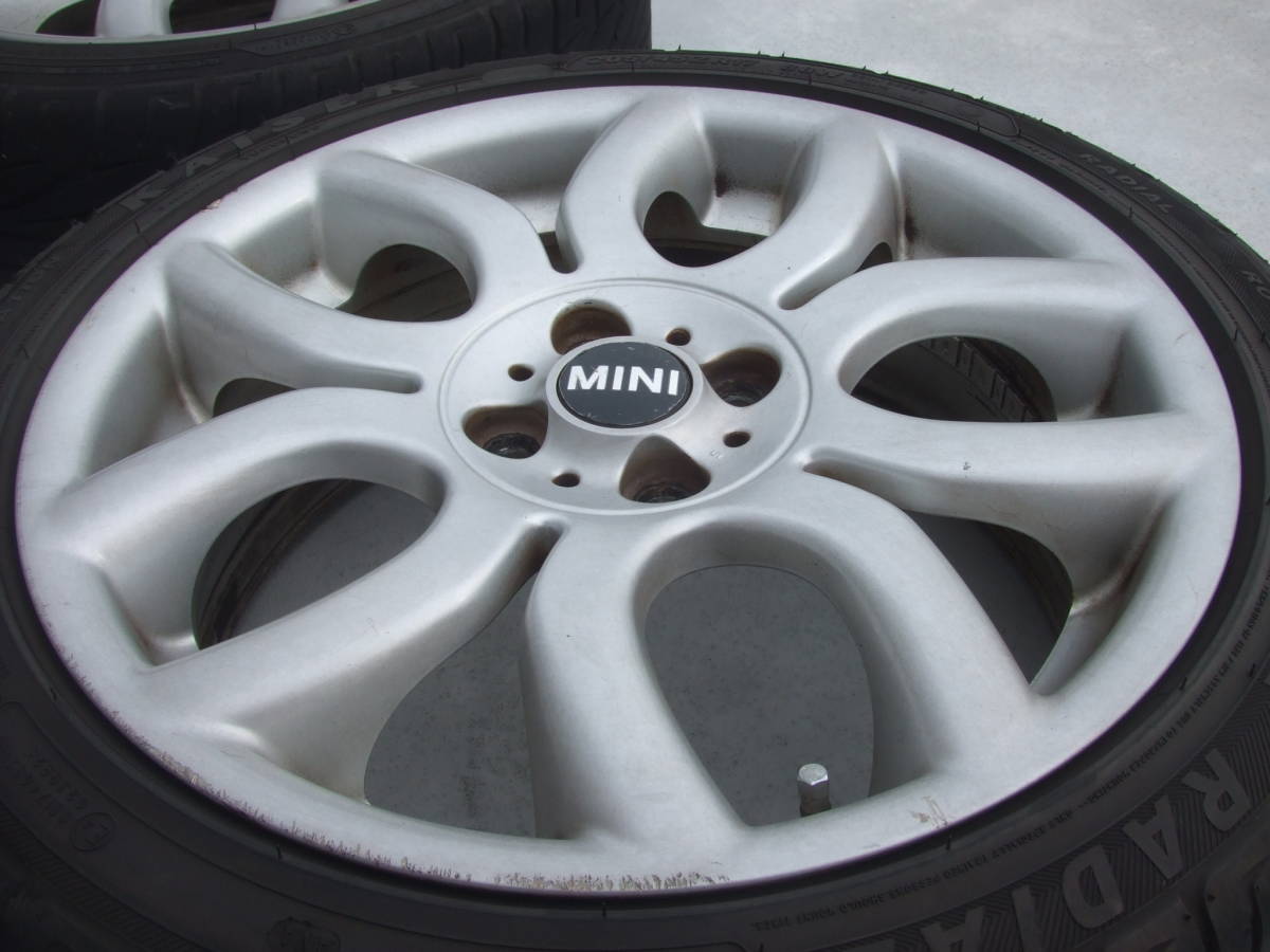 MiniCooper ミニクーパー ミニライト ホイール4本 7J PCD100 +48 17