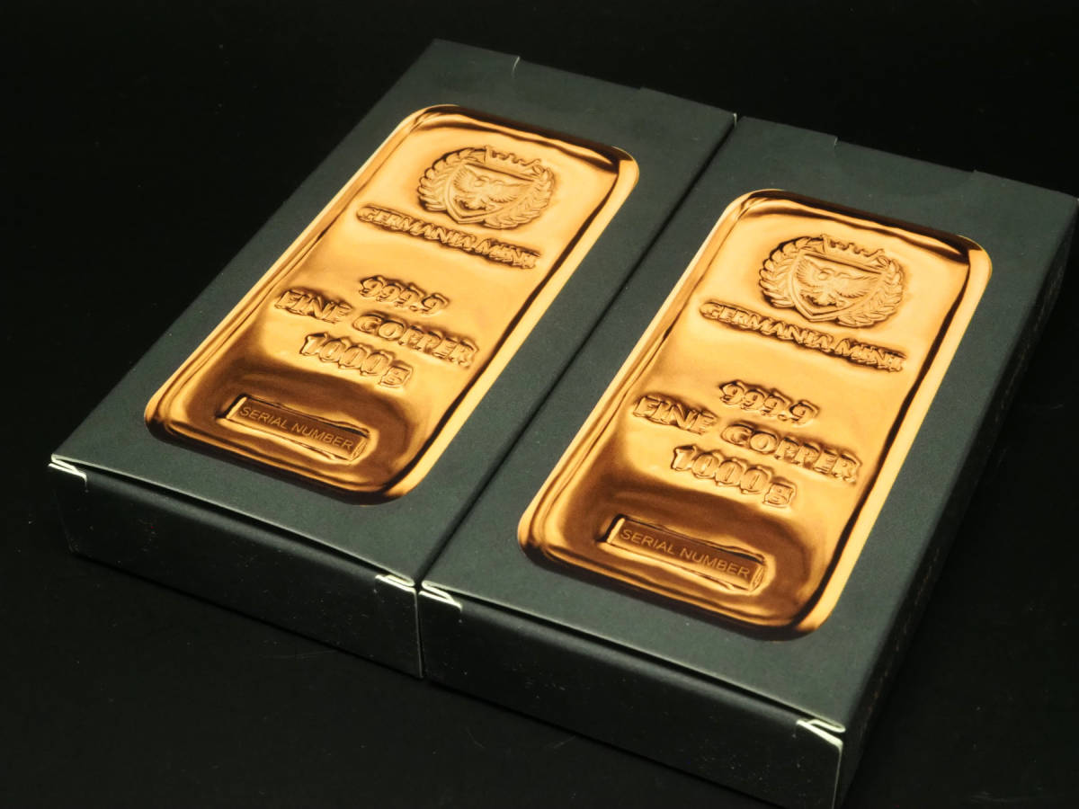ゲルマニアミント 銅インゴット 価格 銅インゴット1kg ゲルマニア