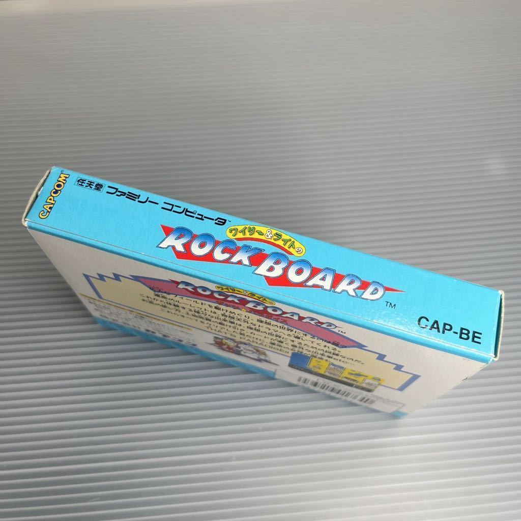 美品・1円スタート】ファミコンソフト ワイリー&ライトのROCKBOARD