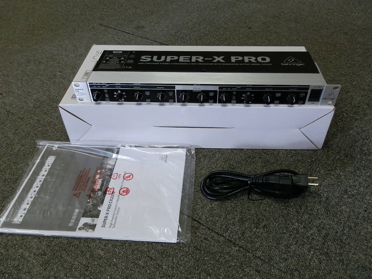 ベリンガ チャンネルディバイダー「CX2310V2」中古機器 代理出