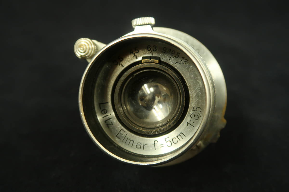 中古 カメラ レンズ (15) Ernst Leitz Wetzlar Elmar f=5cm 1:3.5 ライツ ライカ ドイツ製 現状品