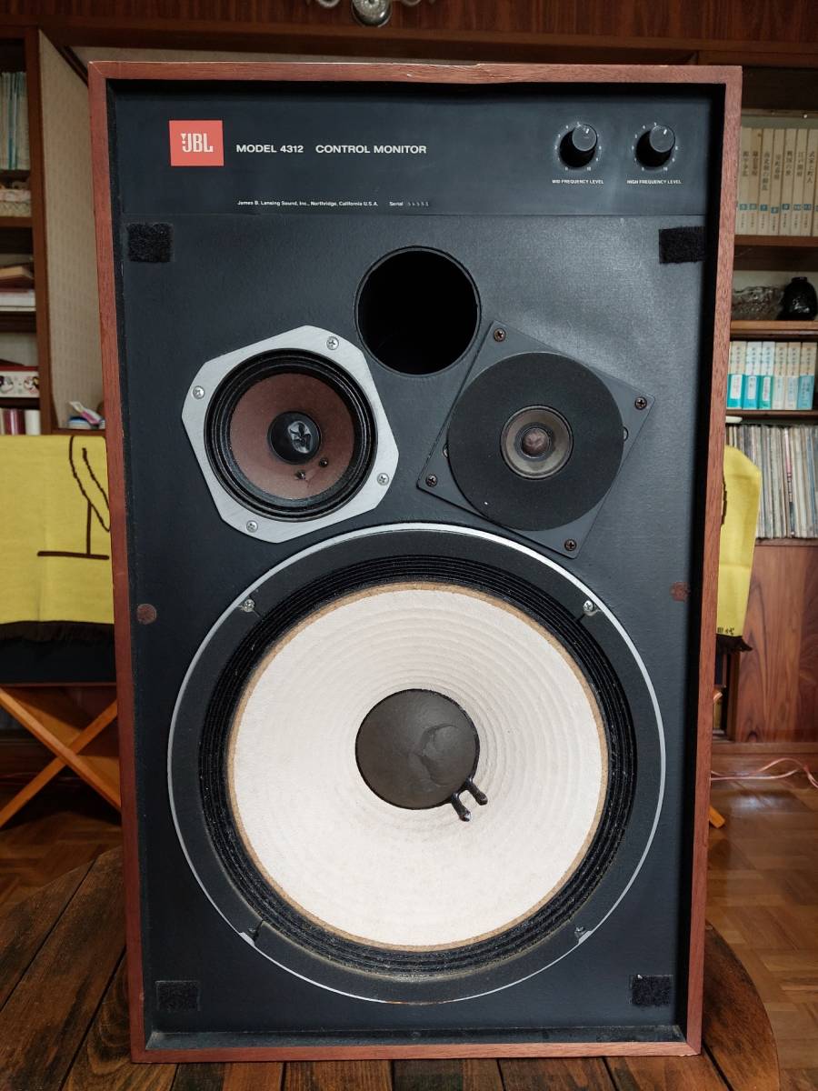 JBL 4312A MONITOR CONTROL スピーカーペア 動作確認済み JBL MODEL