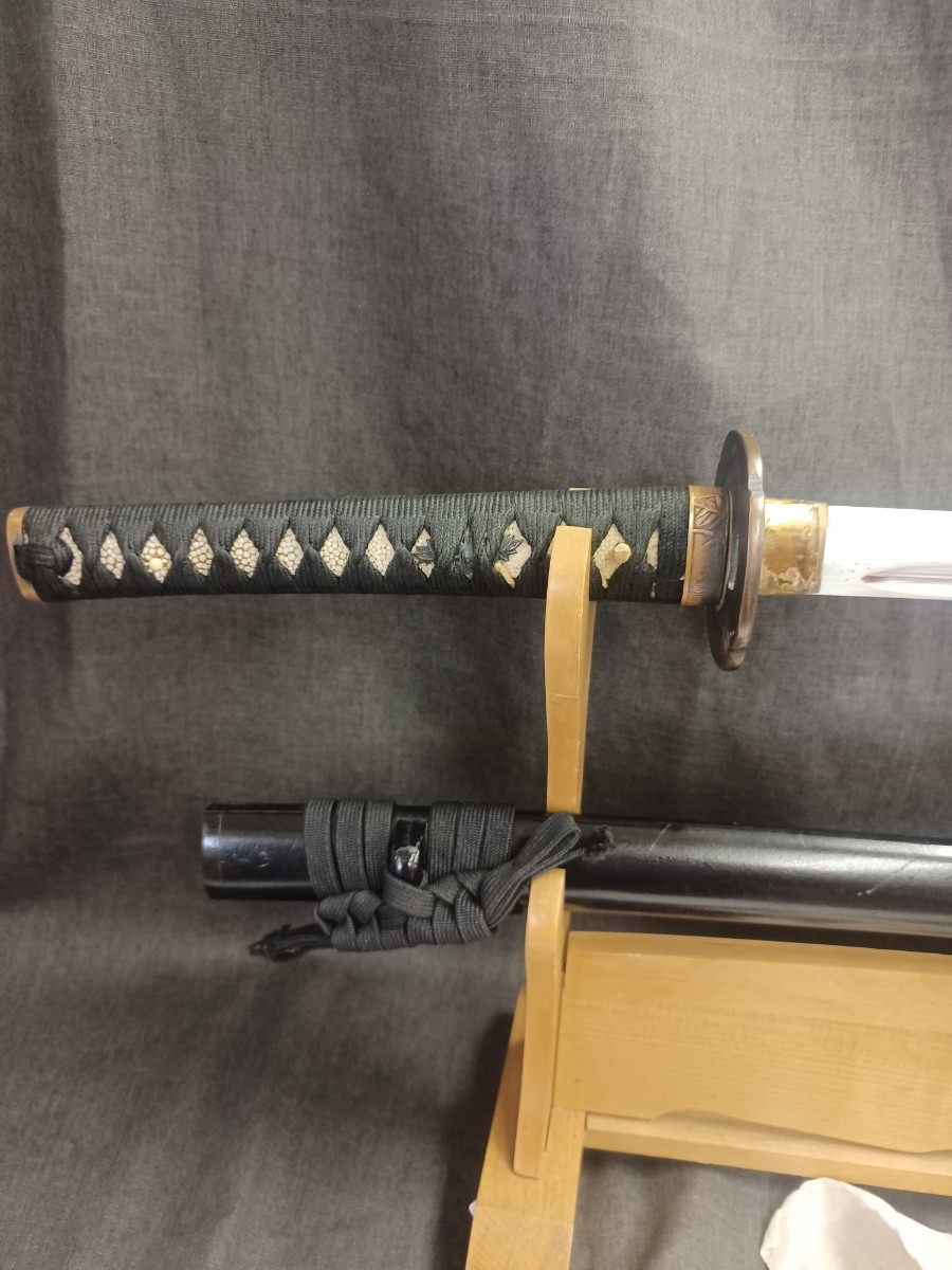 日本刀 居合刀 模造刀 鮫皮 本格的な拵 樋入り 拵え 刀身模造刀 剣舞  