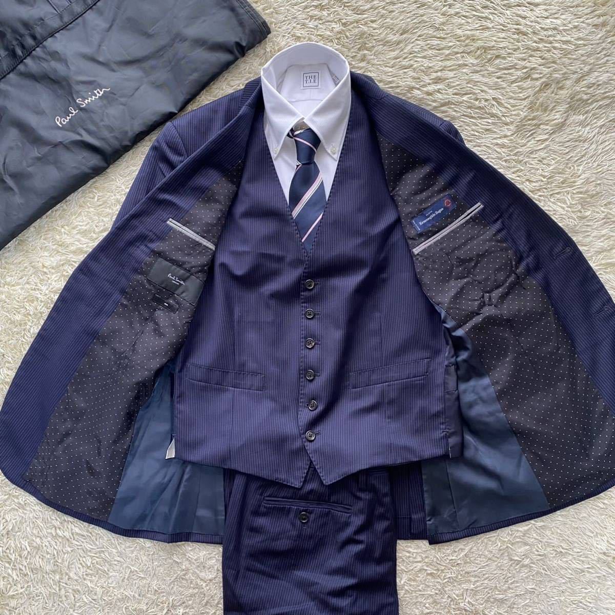 ポールスミス × ゼニア 『圧巻のスリーピース』 Paul Smith スーツ 