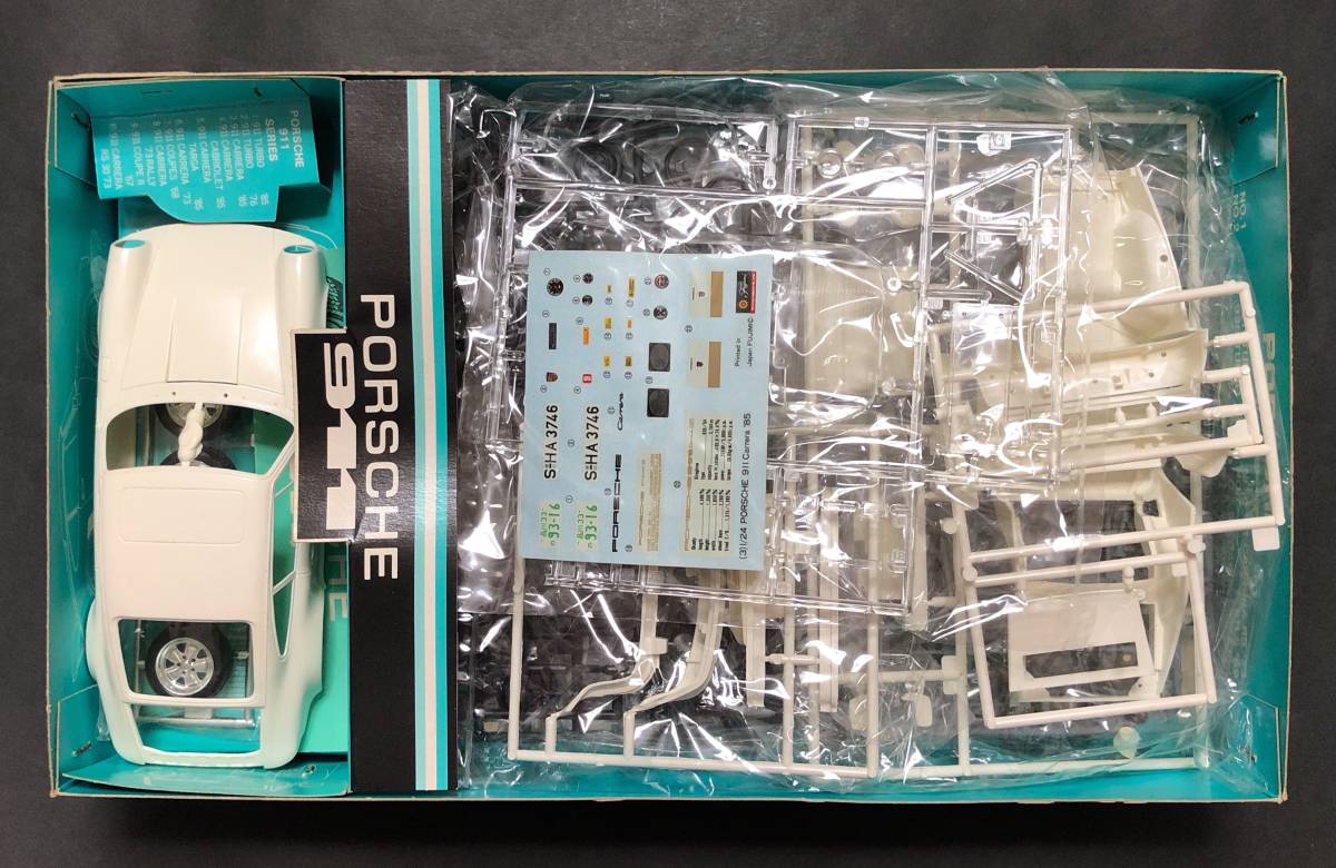 中古絶版模型堂 フジミ 1/24 ポルシェ911カレラ'85 エンスージアスト