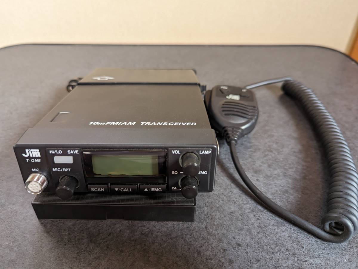 トヨムラ JIM T-ONE 29MHz AM/FMモービルトランシーバー 完全ジャンク