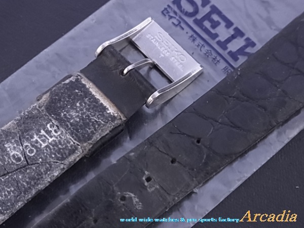当時物　SEIKO　ロゴ入りS/S尾錠　GS　KS　その他に
