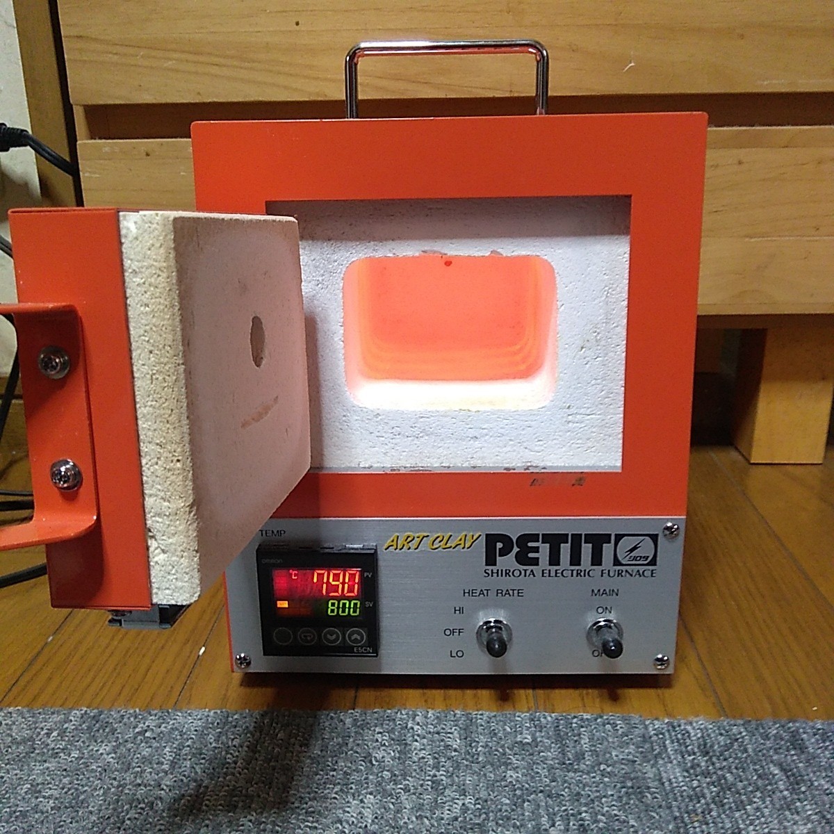 シロタ 城田 電気炉 petit アートクレイ 相田化学工業 銀粘土 七宝焼