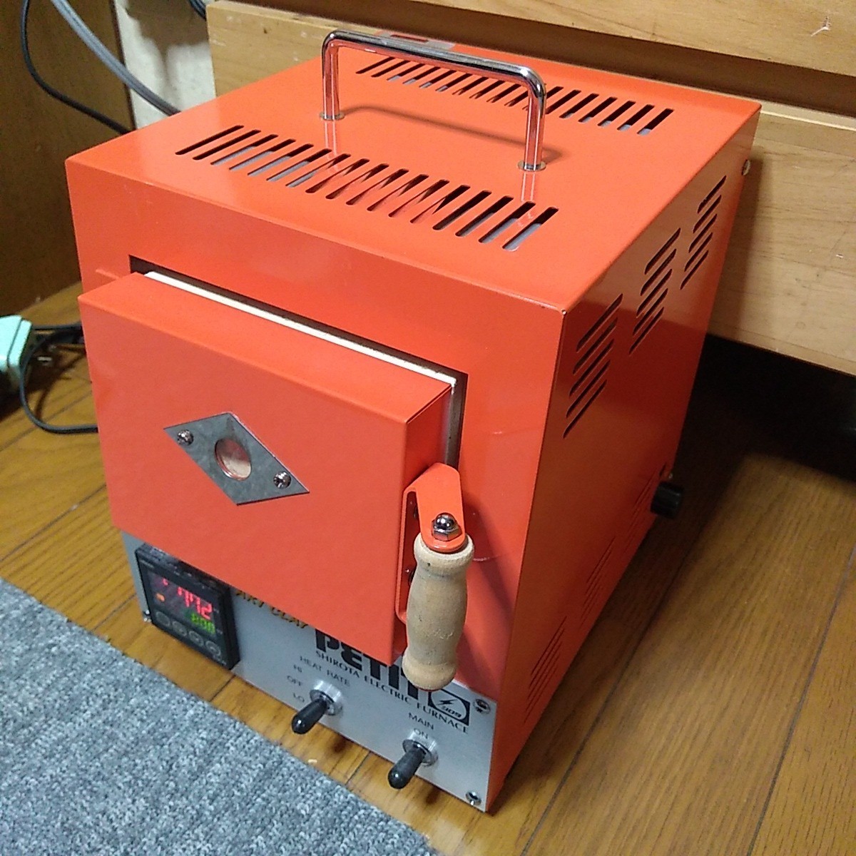 シロタ 城田 電気炉 petit アートクレイ 相田化学工業 銀粘土 七宝焼