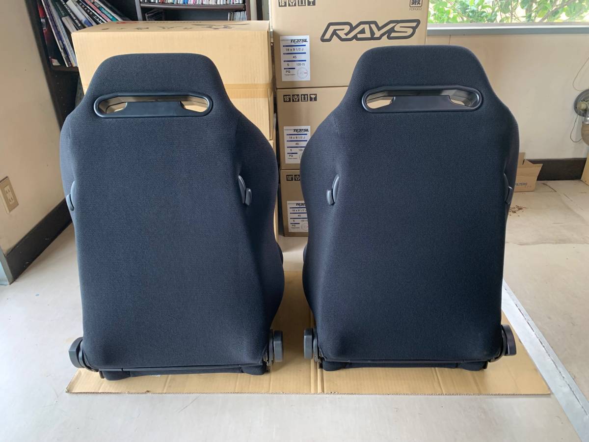 ☆RECARO レカロ SR-3 ルマンカラー セミバケ 2脚セット 中古美 