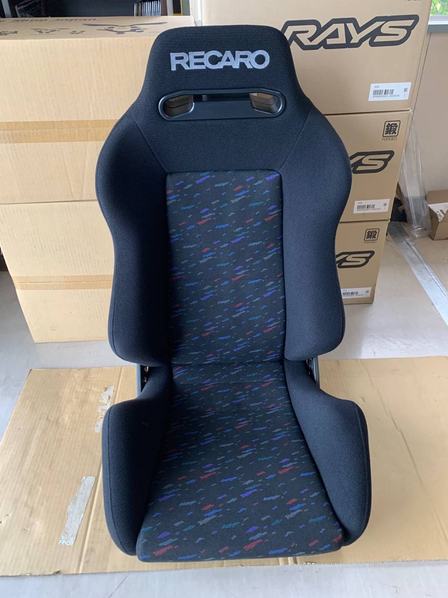 ☆RECARO レカロ SR-3 ルマンカラー セミバケ 2脚セット 中古美品 刺繍 