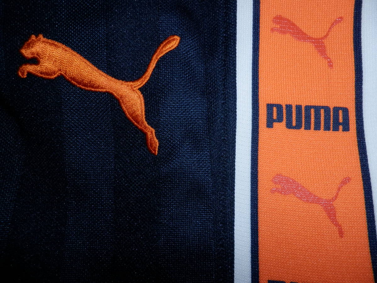 Puma オレンジジャージ下 PUMA プーマ ジャージ下 Lサイズ ネイビー