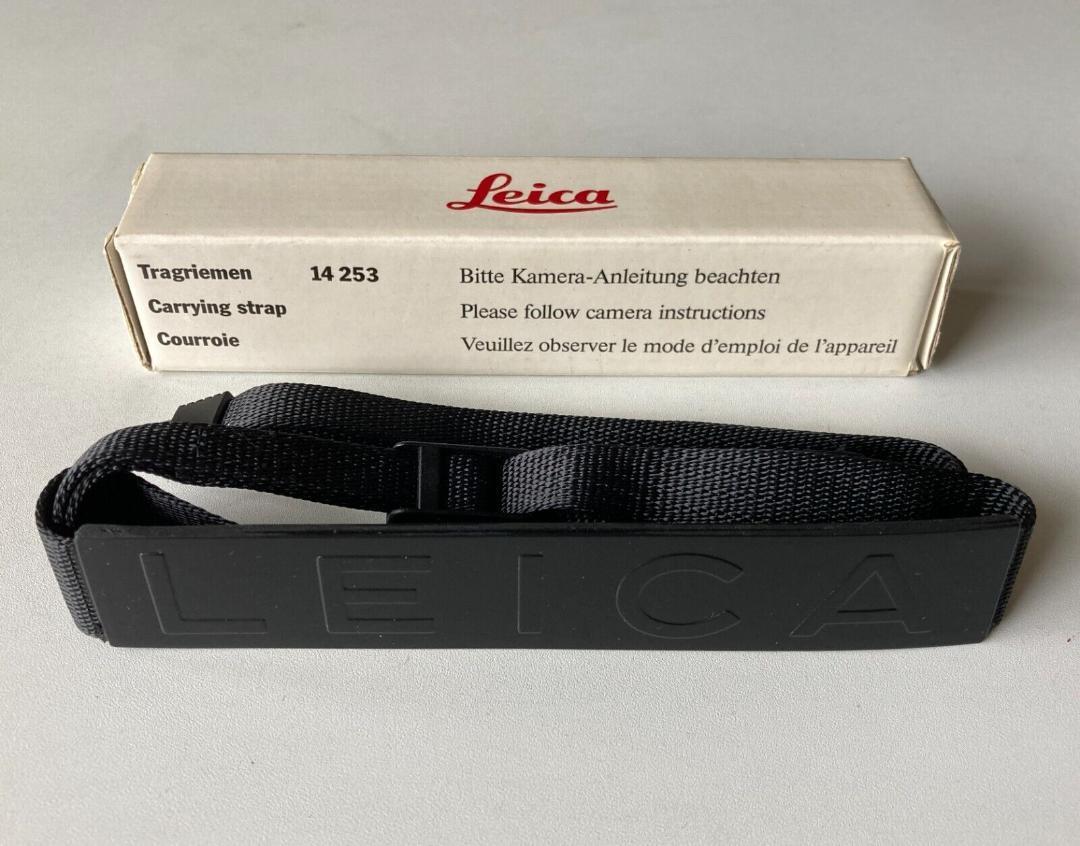 ライカ LEICA 純正ストラップ 14253 新品 ライカ LEICA 0 C A」表記