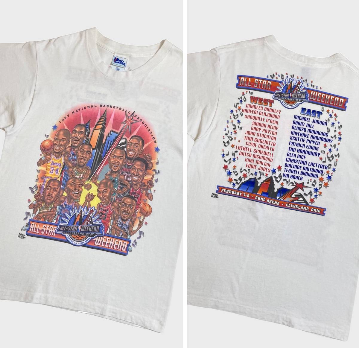 NBA ALL STAR 97 Tシャツ PRO PLAYER 90s ビンテージ USA製 