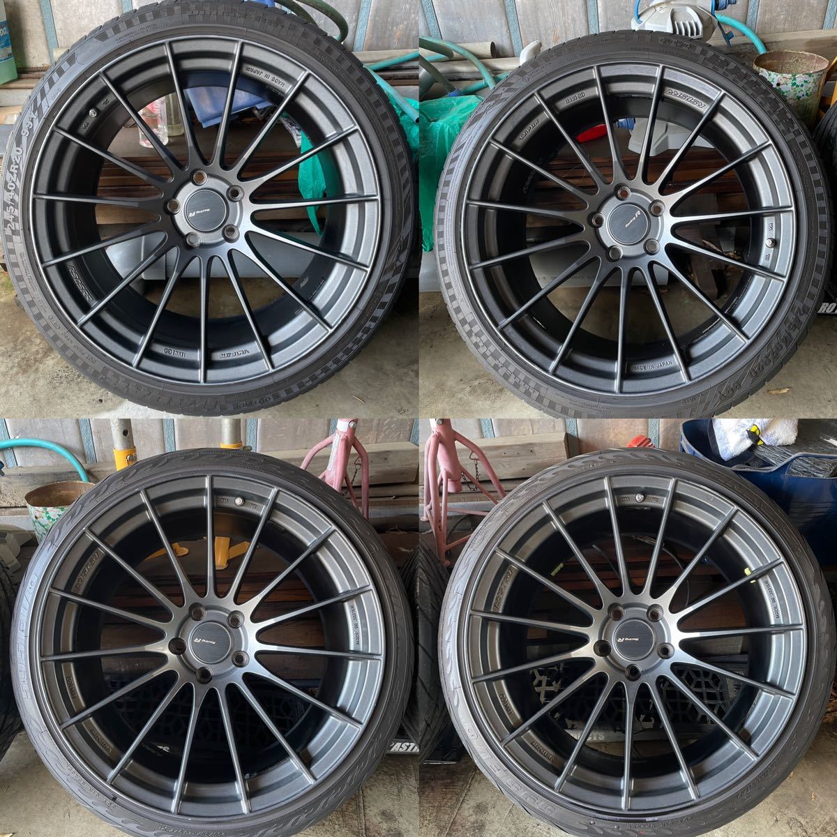 RS05RR 20インチ 9.5j 10.5j 120 エンケイ BMW 5シリーズ RS05RR ENKEI 