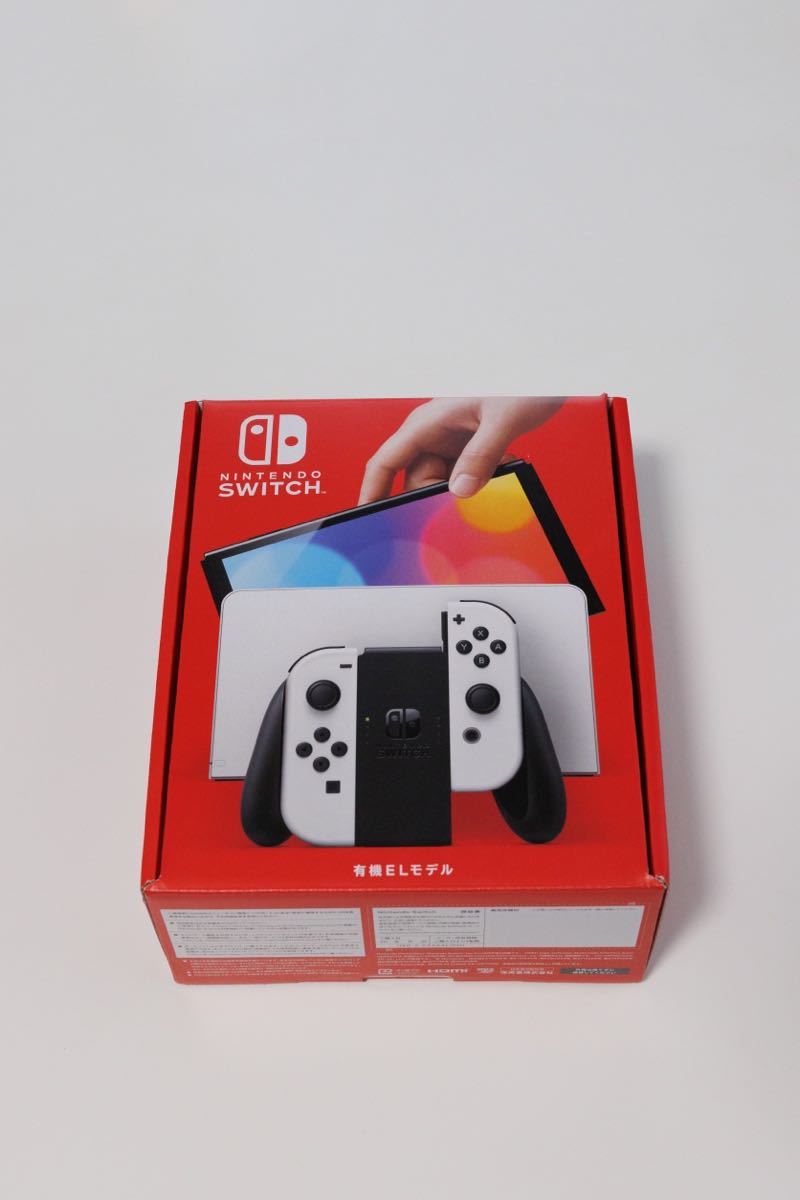 美品 Nintendo Switch (有機ELモデル)Joy-Con (L) /(R)ホワイト
