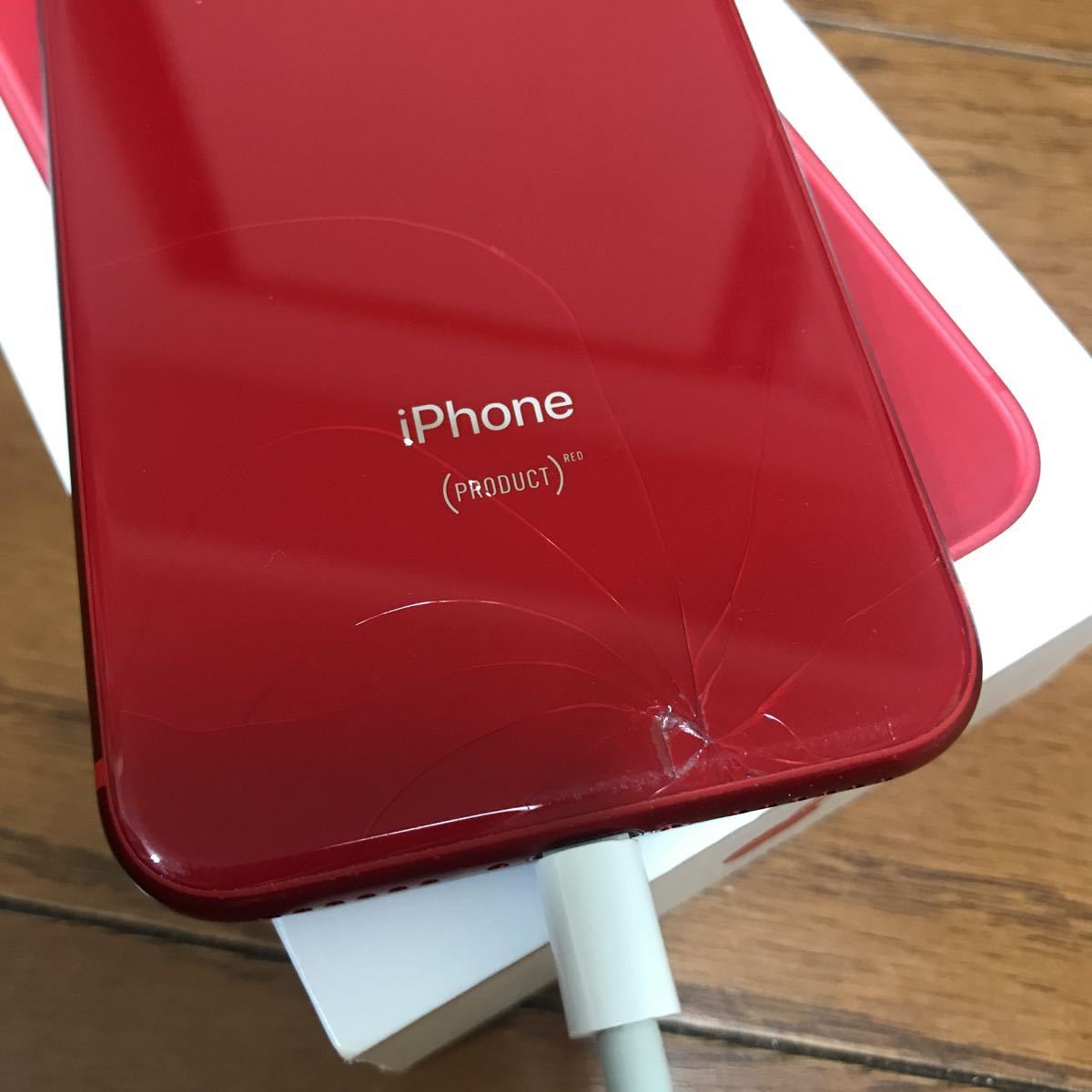 64GB iPhone8 レッド SIMフリー ジャンク品 0 iPhone 1 本体のみ
