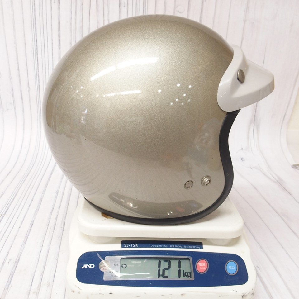 m001si J 当時物 アライ ジェットヘルメット S-80? SGマーク付