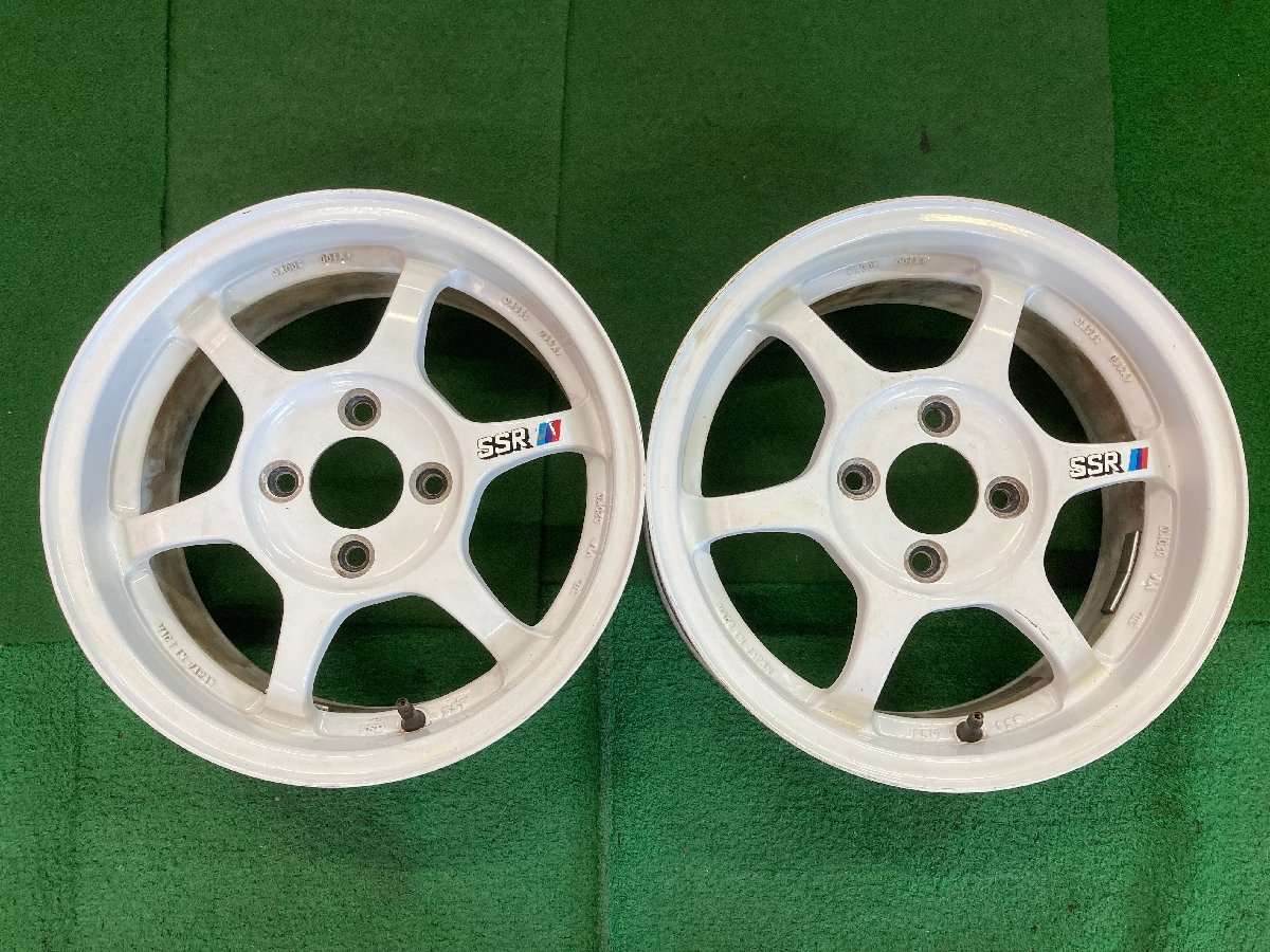 N*r様 送料込SSR スピードスター14インチ6J +38PCD100mm 4 □4476 手渡し大歓迎 SSR スピードスター TYPE-C 14インチ 6J +38 4H