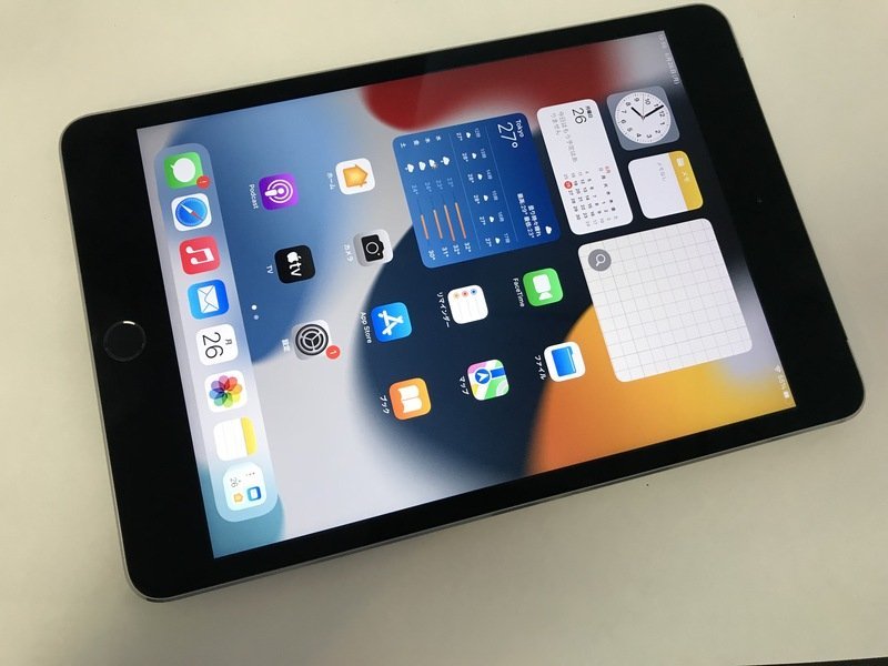 GE641 SIMフリー iPad mini4 Wi-Fi + Cellular 128GB スペースグレー