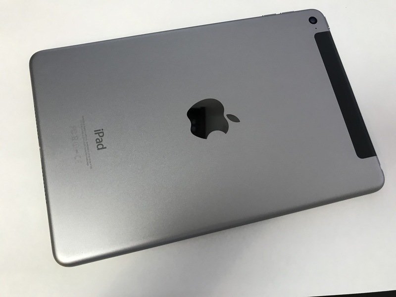 GE641 SIMフリー iPad mini4 Wi-Fi + Cellular 128GB スペースグレー