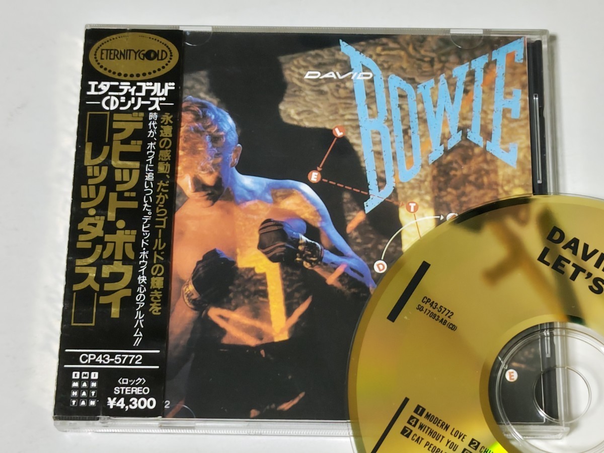 CD デビッド・ボウイ レッツ・ダンス エタニティ•ゴールドCD