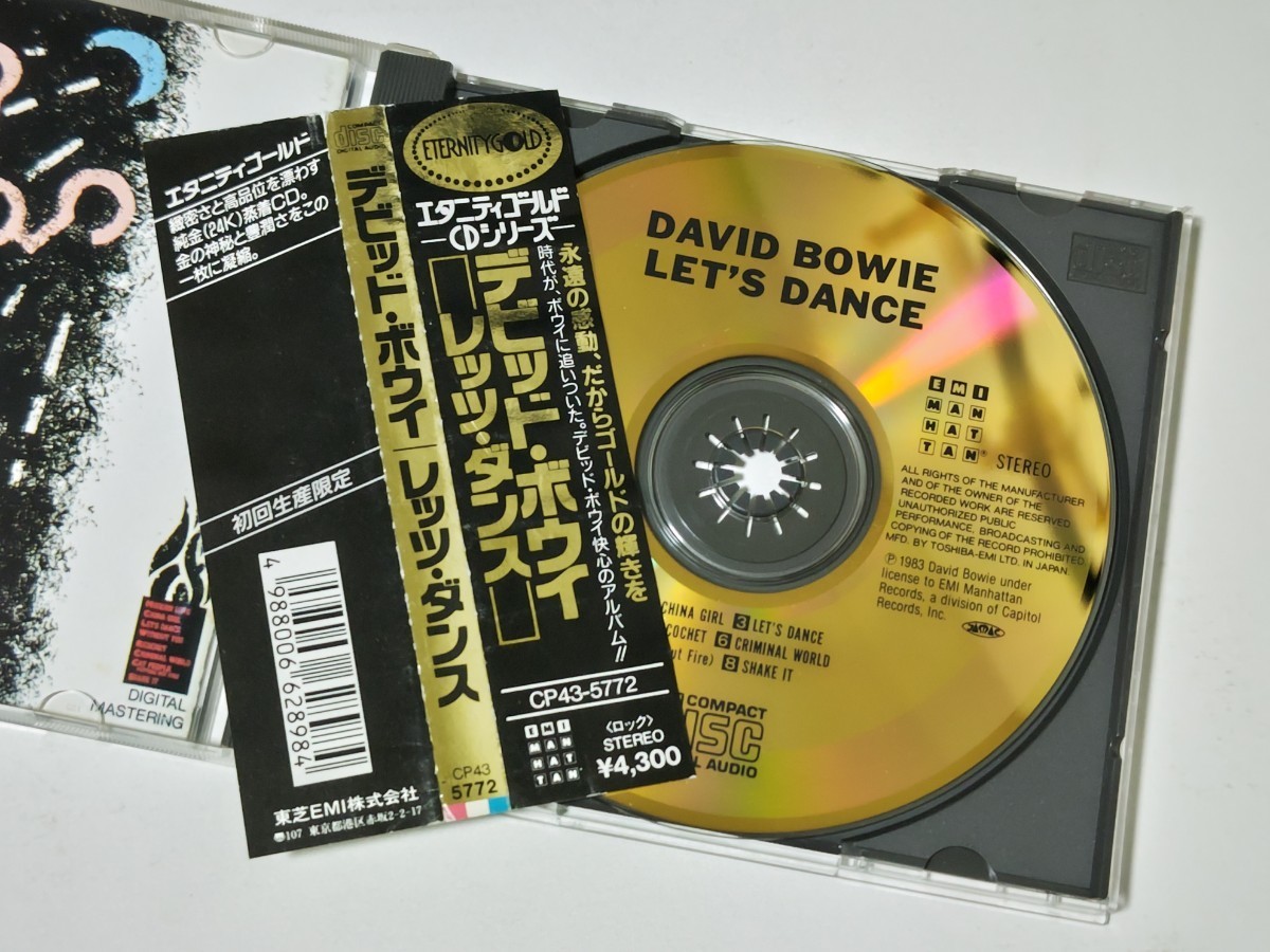 CD デビッド・ボウイ レッツ・ダンス エタニティ•ゴールドCD