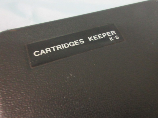 ○美品○CARTRIDGES KEEPER○カートリッジ キーパー○レコード針 5本