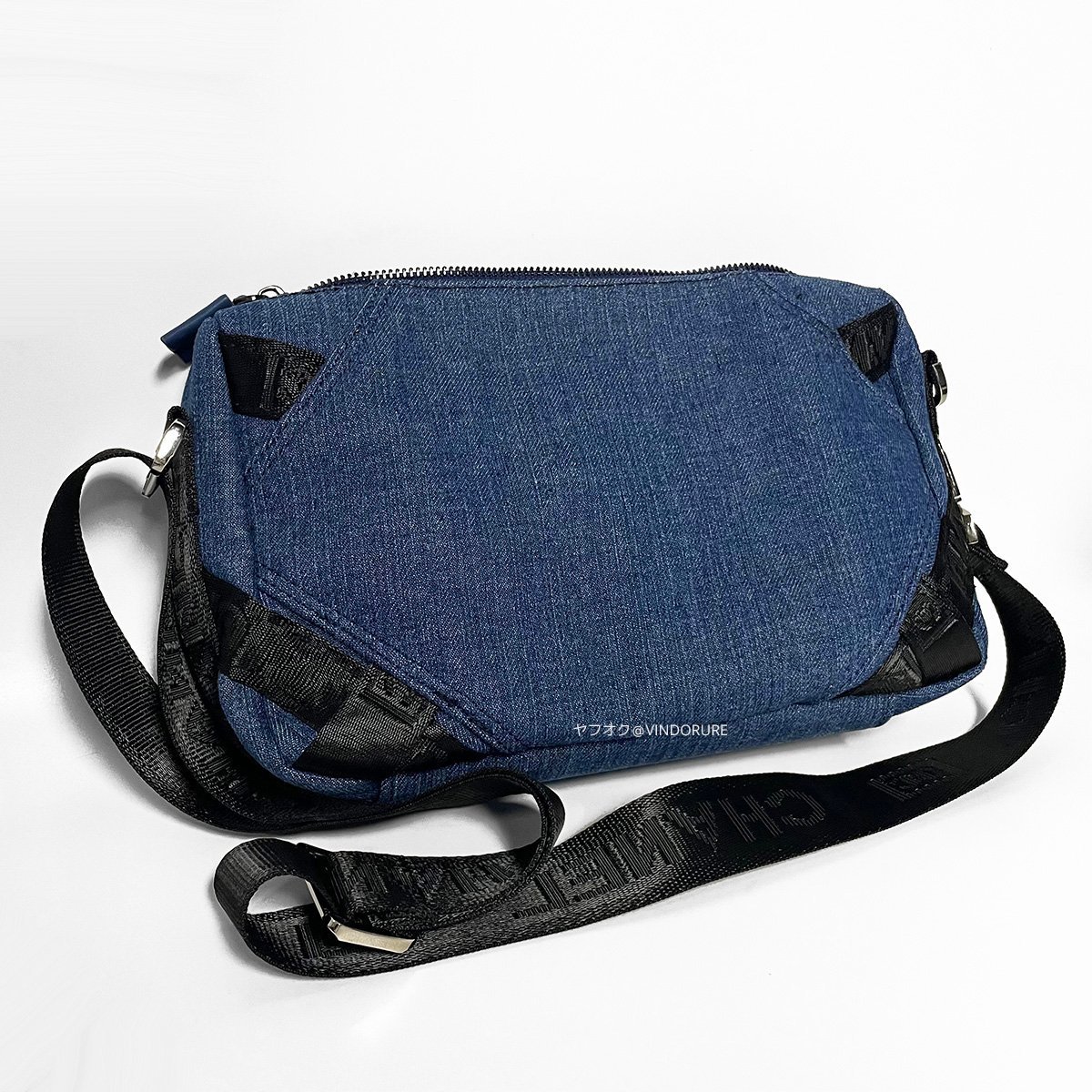 未使用】シャネル ノベルティ 非売品 CHANEL デニム 斜め掛け  