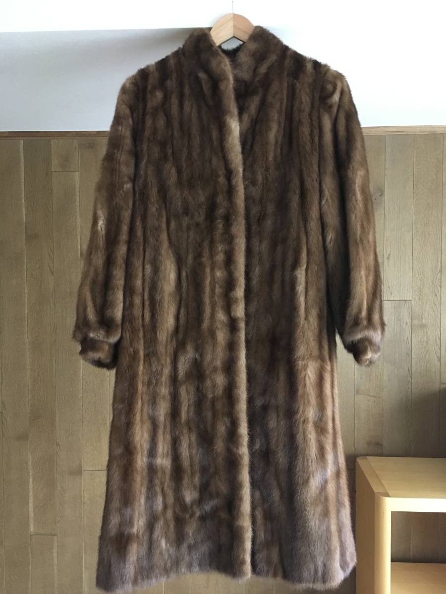美品 SAGA MINK ロイヤル　サガミンク ロング　ミンク　ミンクファー　コートF