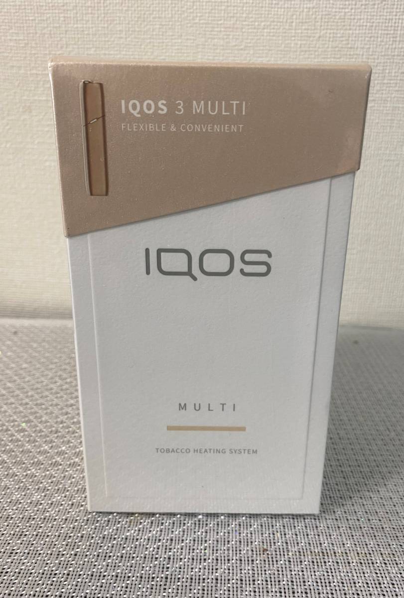 【限定SALE，品質保証】 アイコス3 マルチ iQOS3 MULTI ブリリアントゴールド 未登録(喫煙グッズ)｜売買されたオークション情報、yahooの商品情報をアーカイブ公開 - オークファン その他