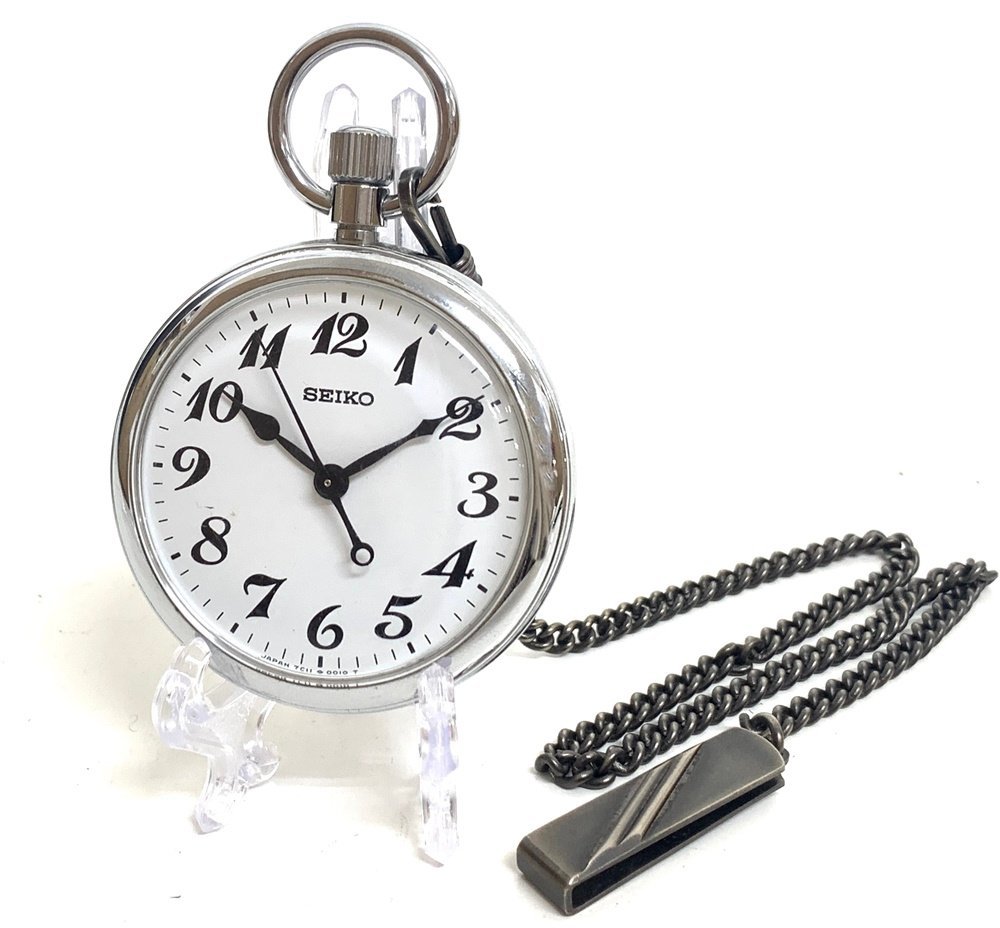 限界￥値下げ！】[SEIKO] 懐中(鉄道)時計 7C11-0010(稼動品) SEIKO