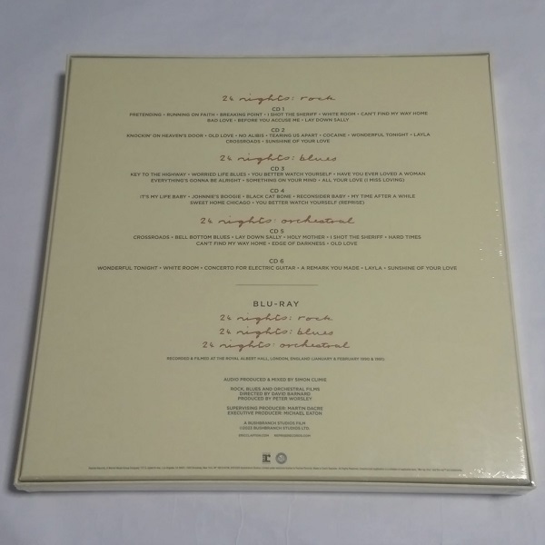☆ERIC CLAPTON「THE DEFINITIVE 24 NIGHTS / SUPER DELUXE CD BOX