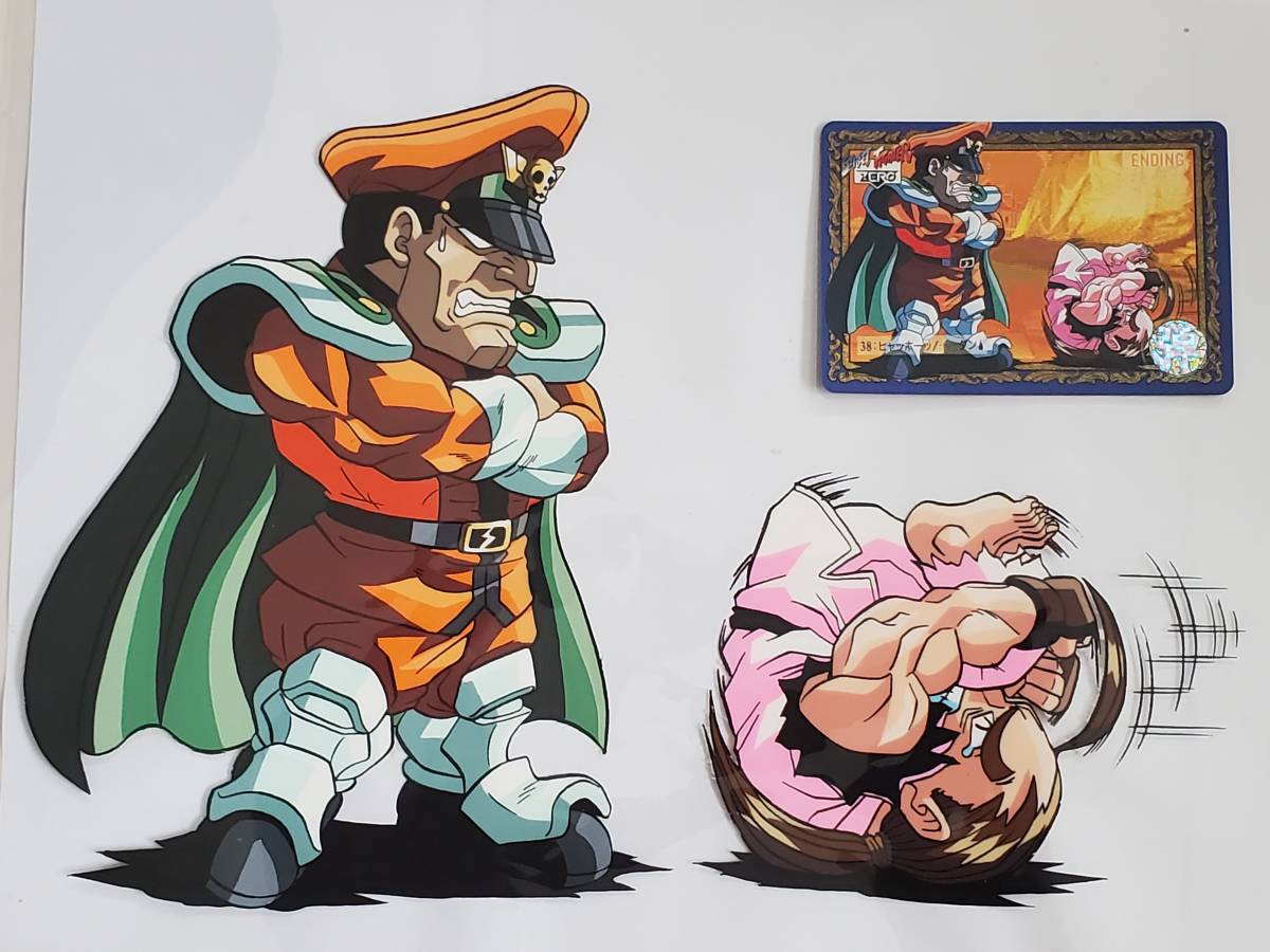カードダス ストリートファイターZERO STREET FIGHTER ZERO No.38 ベガ