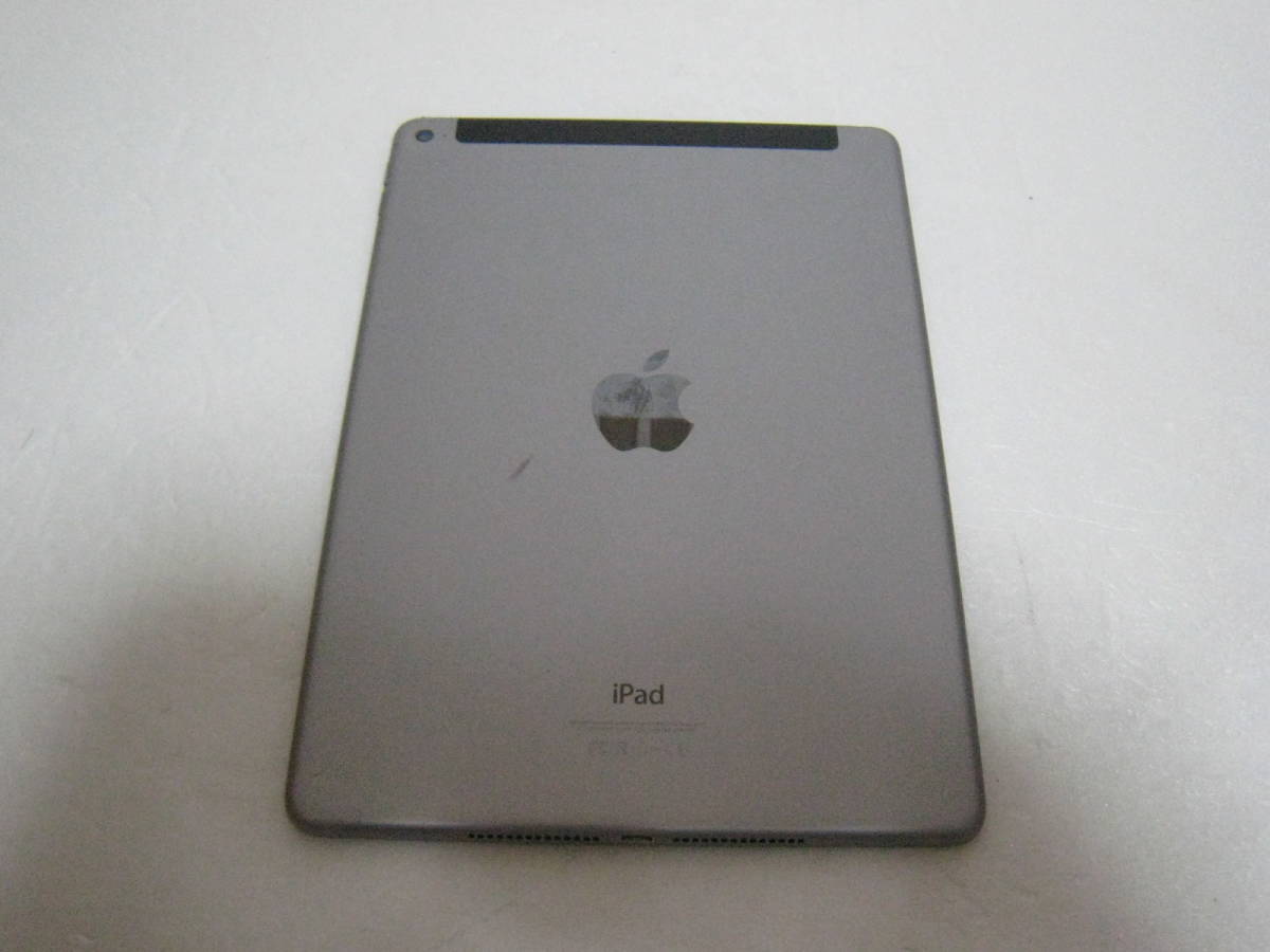バッテリ新品 au iPad Air2 16GB Wi-Fi+セルラー No880