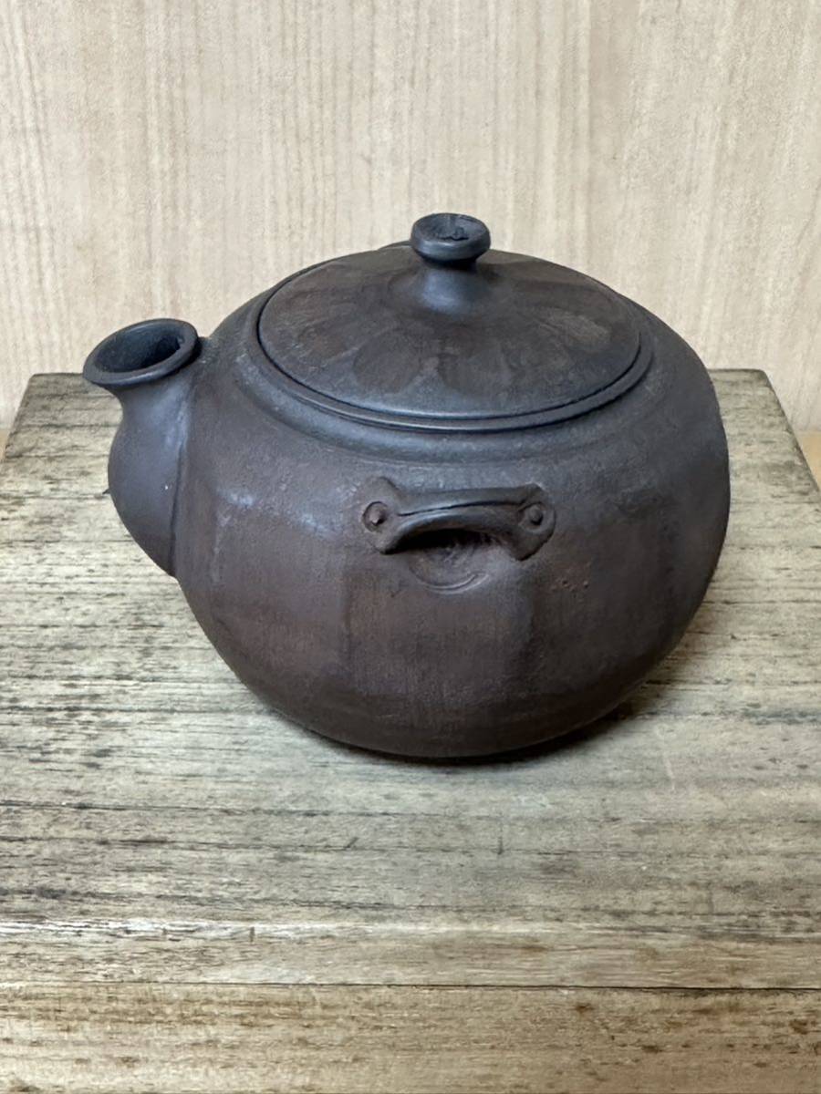 朱泥 急須 煎茶道具 畊山督製 鳴遠古倣 茶壺 煎茶道具 急須