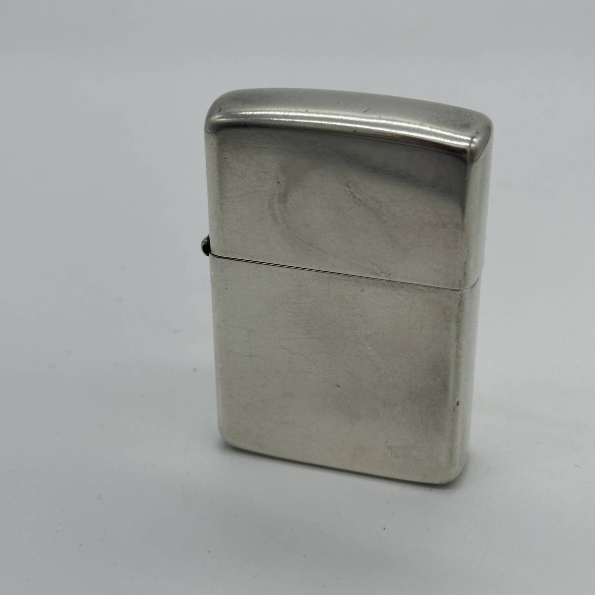ZIPPO:ジッポー sterling/スターリングシルバー 旧斜字ロゴ STERLING