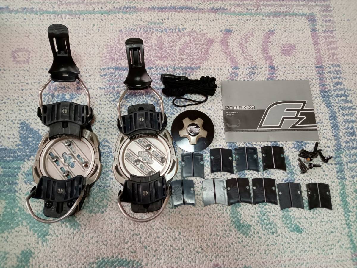 オンライン割引 F2 Race Titanium スノーボード ビンディング Mサイズ