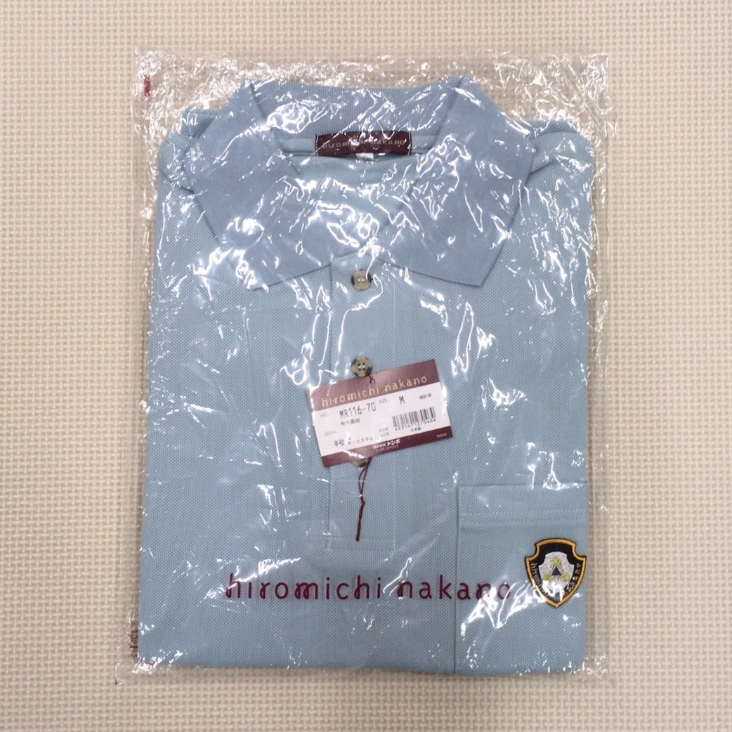 新品未使用品) 栃木県 今市高校 半袖ポロシャツ M ◇hiromichi nakano