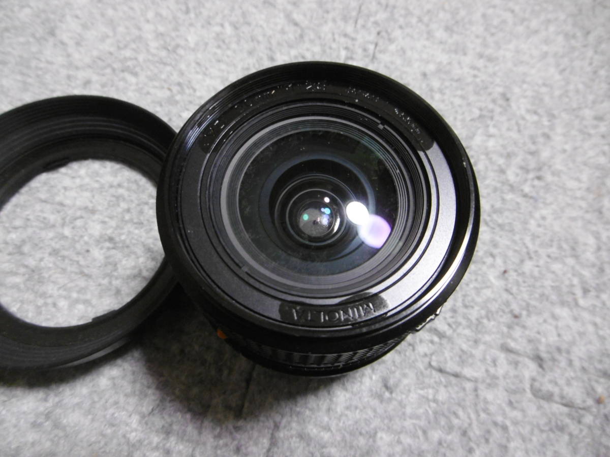 MINOLTA ミノルタ オールドレンズ MD 20mm F2.8 純正レンズキャップ
