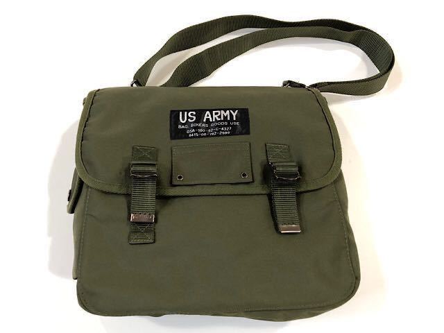 立花 ☆ アーミーバッグ (シングル) ☆ サイドバッグ / ショルダーバッグ ☆ 当時物 ☆ 未使用中古(美品)
