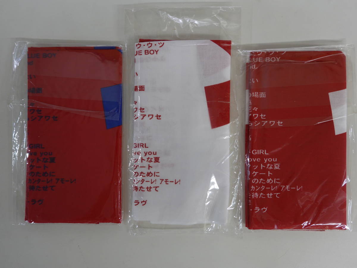 5167沢田研二 還暦祭り 手ぬぐい3枚セット 東京ドーム限定