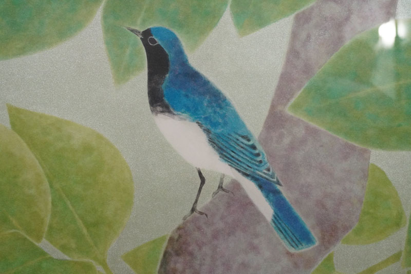 上村敦之 作 緑栄のオリジナルリトグラフ