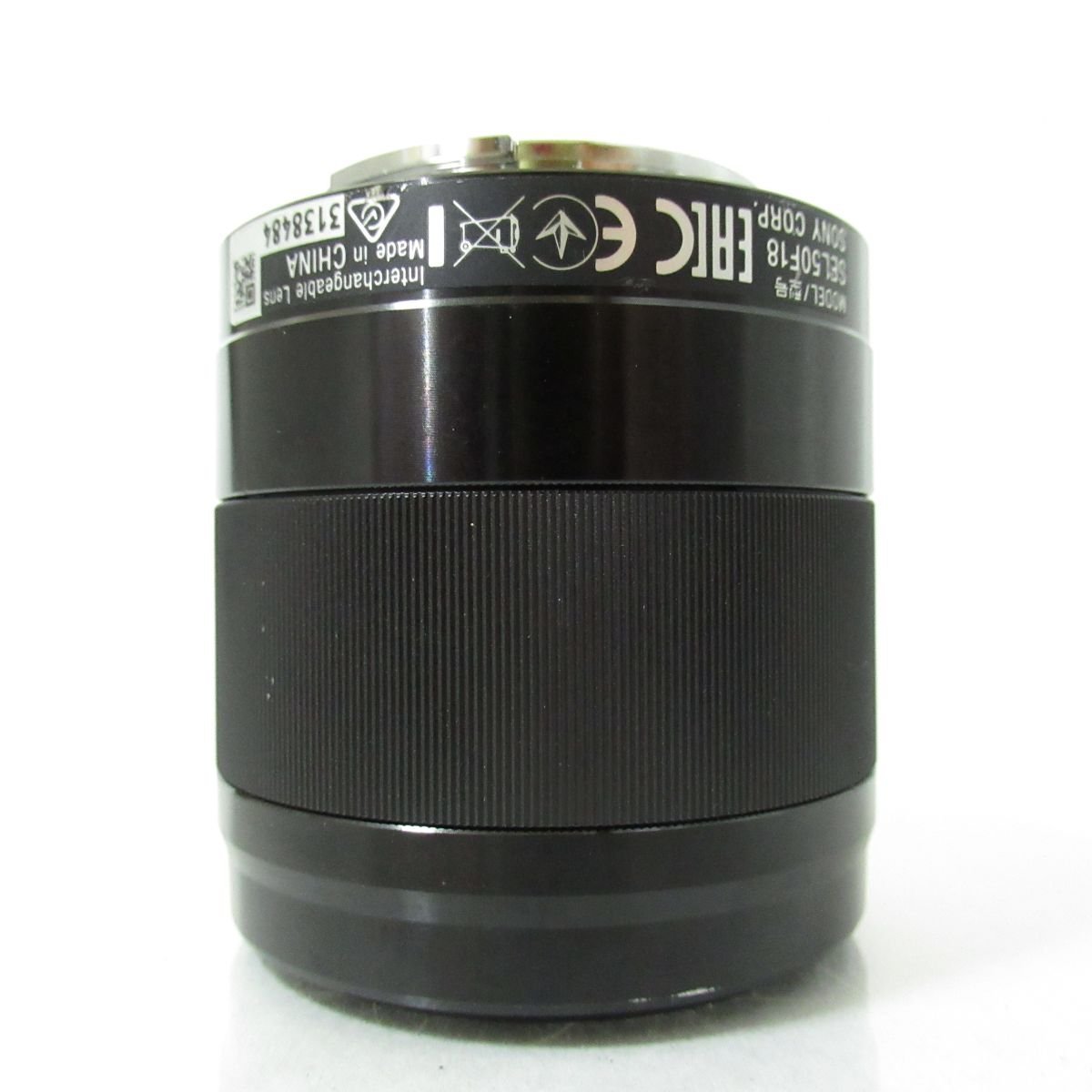 SONY 単焦点レンズ SEL50F18(ブラック) 中古美品 付属品全有り ☆大人気の