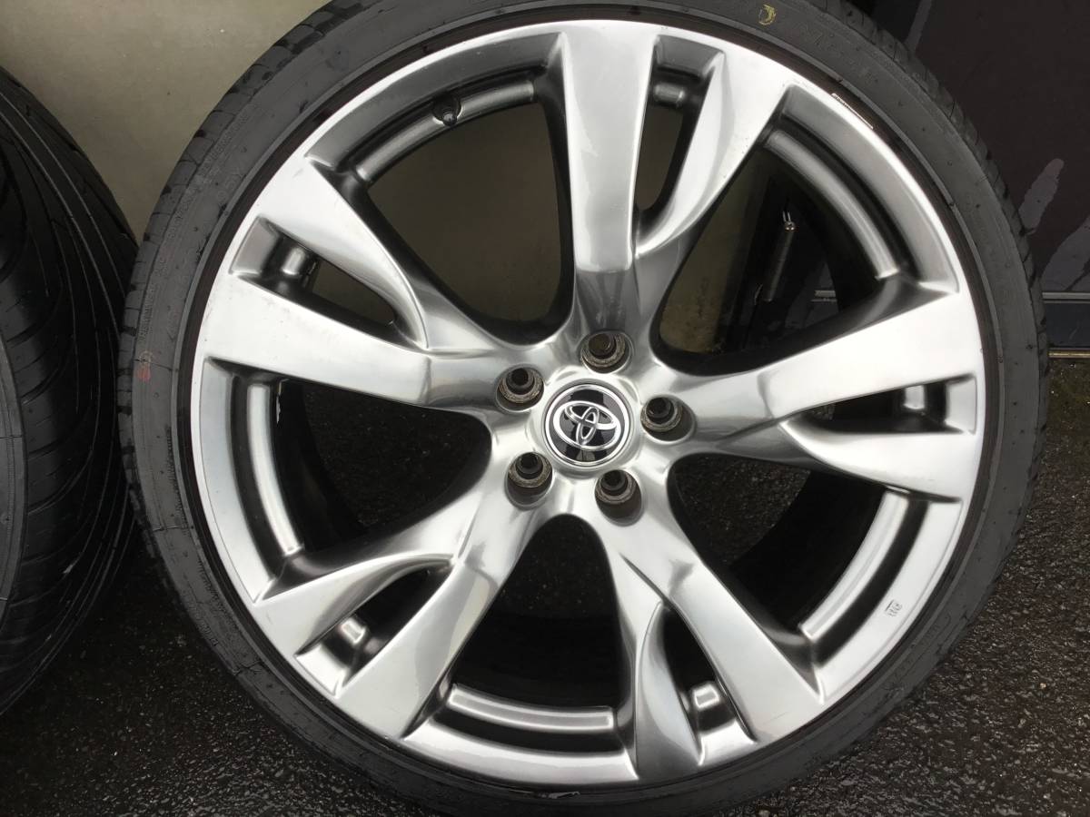 ☆日産フーガ純正ホイールタイヤ付4本セット 20インチ 20×9J+43 114.3 