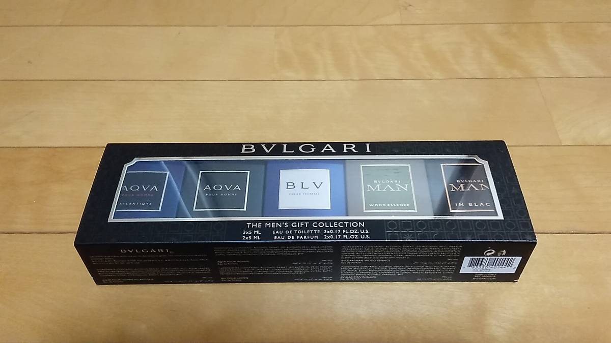 未使用】ブルガリ ミニ香水 5個セット ブルガリ BVLGARI ミニ香水