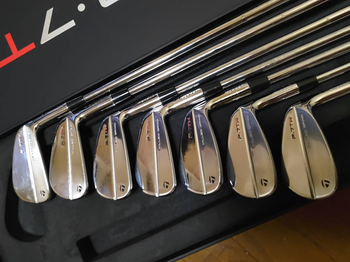 Ｐ・7TＷアイアンセット中古(４〜PW ７本)テーラーメイド