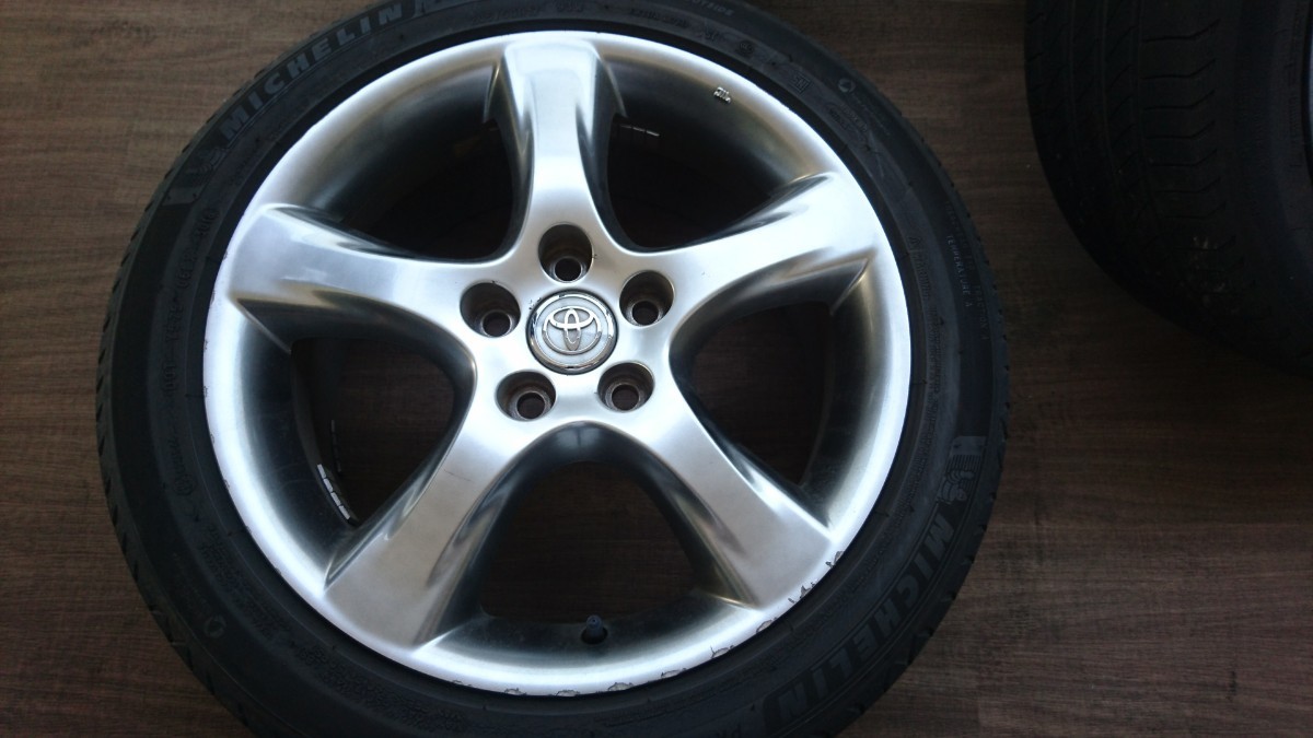 トヨタ純正 タイヤホイールセット 4本 205/50R17 ミシュラン 